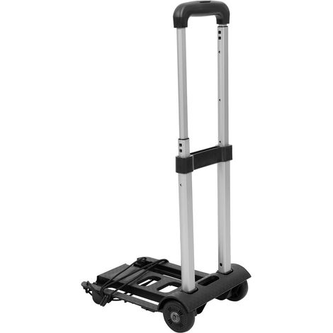 Carrello della spesa pieghevole e portatile con ruote per l'uso quotidiano (1/5)