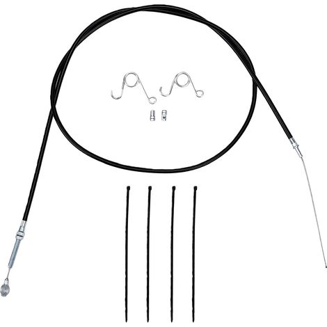 Kit de câble d'accélérateur de remplacement pour Go Kart, 71 pouces, pour chariot Predator 212ml 196ml 8252-1390, avec ressorts de pédale de retour de frein (1/5)