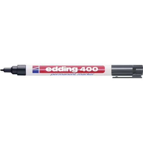 Edding 400 4-400-1-1002 Permanentmarker Rot wasserfest: Ja
