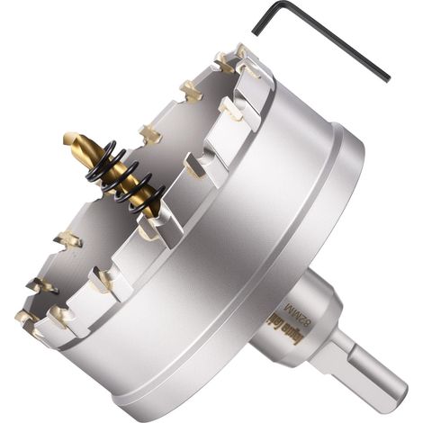 Scie-cloche 82 mm en carbure de tungstène pour métal argenté (1/5)