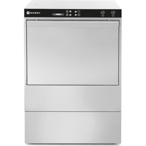 HENDI Geschirrspüler 50x50 - elektromechanische Steuerung, 400V/6600W, 645x576x(H)837mm (1/2)