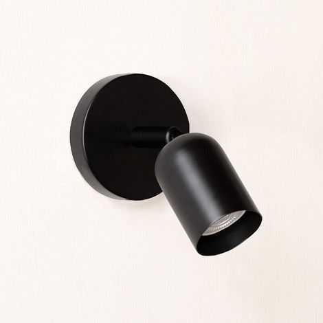 Reading lamp, indoor wall lamp, lamp, indoor wall lamp, adjustable, living room lamp, black metal G9 - Warm light (1/3)