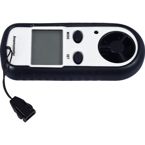 Cet anémomètre numérique LCD d'extérieur est doté de fonctions d'arrêt automatique et peut mesurer la vitesse du vent. (1/5)