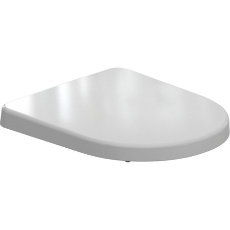 Abattant WC déclipsable softclose Duroplast blanc – Compatible Duravit Starck 3 – QuickRelease pour nettoyage facile – Saniclass (1/5)