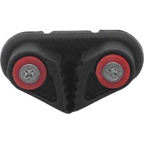 Taquet coinceur en aluminium pour bateaux à voile, kayaks et canoës -- (1/5)