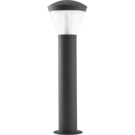 Faro Shelby - Paletto luminoso a LED da esterno bianco, grigio scuro IP65 (1/4)