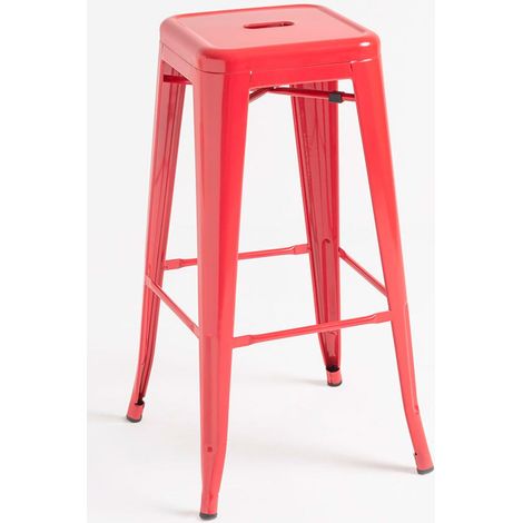 Taburetes Altos - Taburete Torix Alto - Rojo (1/5)