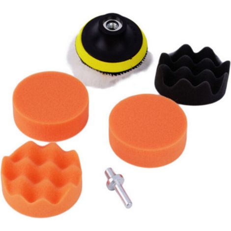 Jeu de disques de polissage, polissage auto-adhésif pour voiture (1/4)