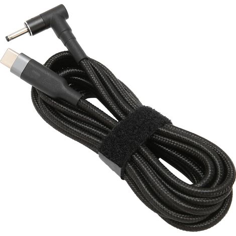 Câble de charge pour ordinateur portable JORINDO USBC mâle vers DC 3,0 x 1,0 mm mâle, fil d'alimentation pour Acer Chromebook/Iconia (1 mètre) (1/5)