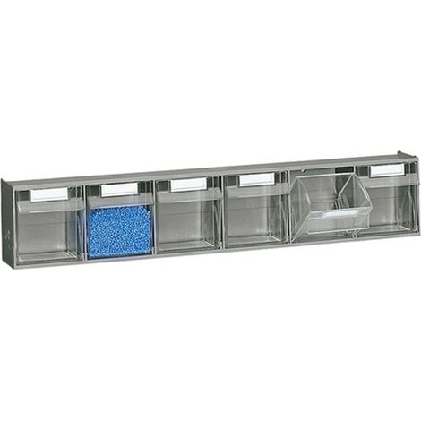 CASSETTIERA PORTA MINUTERIE PRACTIBOX CON 6 CASSETTI BASCULANTI I-MILANI