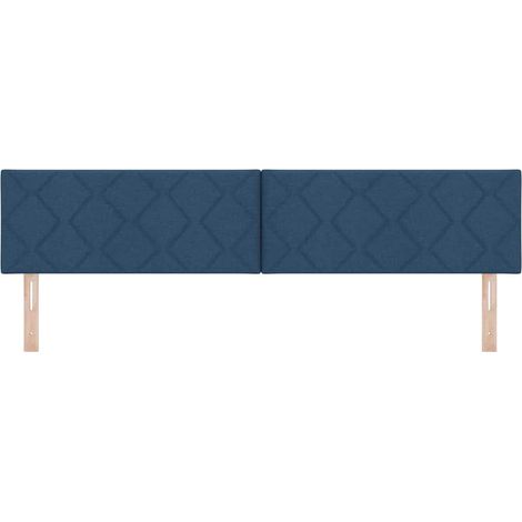 Maison Exclusive - Testiera Blu 200 cm Tessuto