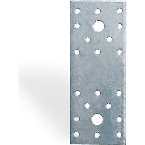 Giunto a piastra forato 180 x 40 mm.