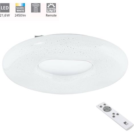 Plafonnier Zamudilo 50 cm - Blanc (1/4)