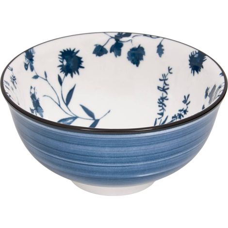 Schale Umami D11cm Blume blau - Atmosphera créateur d'intérieur