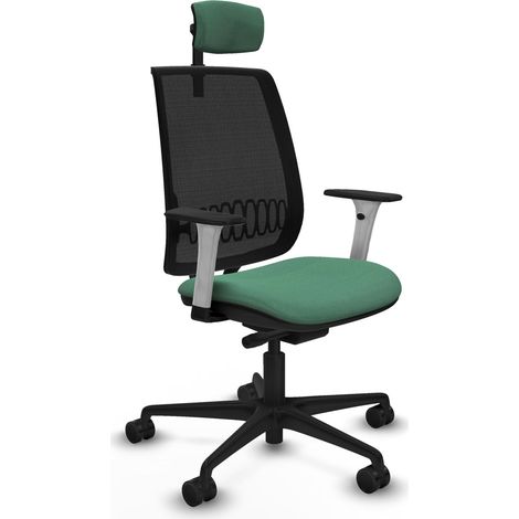 Sedia da ufficio piqueras y crespo Alares bianco comoda regolabile (1/2)