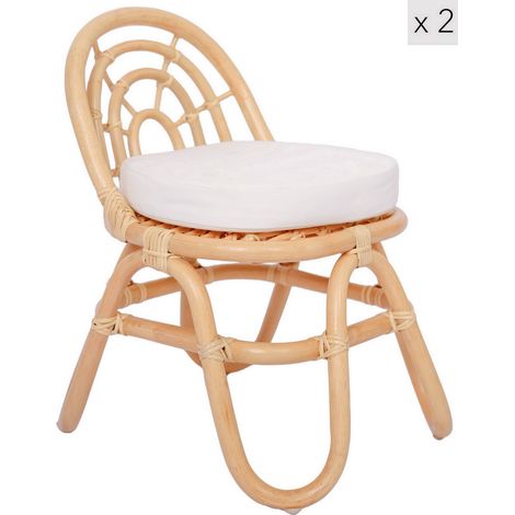 Nordlys - Lot de 2 Chaises pour Enfants
