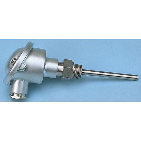 Capteur RTD PT100 RS PRO, Ø 8mm, L.500mm, +250°C max, Tête de connexion ( Prix pour 1 )