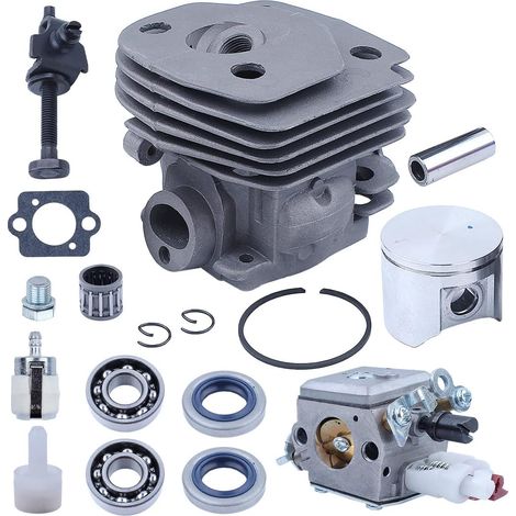 For Husqvarna 357 357XP 359 For Chainsaw, 47mm cylinder Kit, 537157302, 537 15 73 02, 503283208, 503281614, 503281812, 537071201, 537 07 12-01, 738220225, 505275719 (1/5)