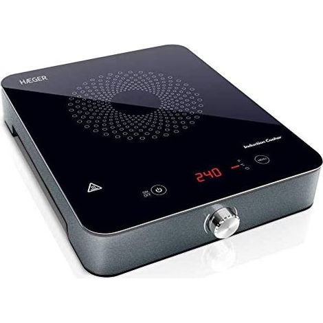 Haeger HP-IND.002A plaque induction portable noir gris (1/4)