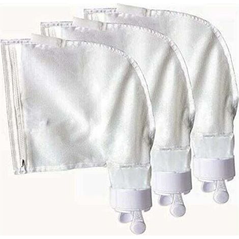 RTGPT 3pcs Replacement Bags for Polaris 280/480 - Zipper, Nylon Mesh, Models K13 K16.