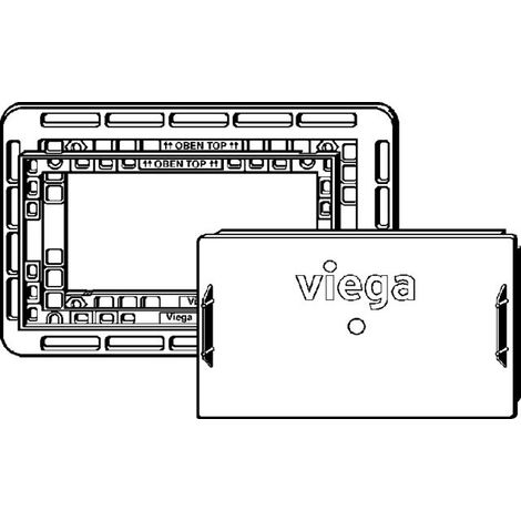 VIEGA 775810 cadre d'encastrement pour WC (1/3)