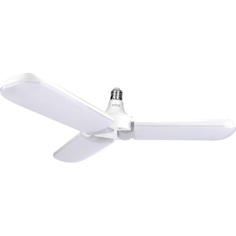 Luminaire Led Pliant 45W E27 Ampoule Ventilateur Éclairage Intérieur Maison Entrepôt École Lot De 1 (1/5)