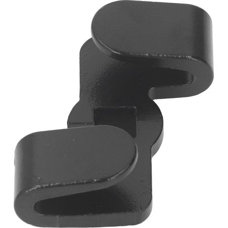 Prolongateur de clé acier noir adaptateur universel outil pour clé à chocs 1/2 pouce douille hexagonale 21 mm (1/5)