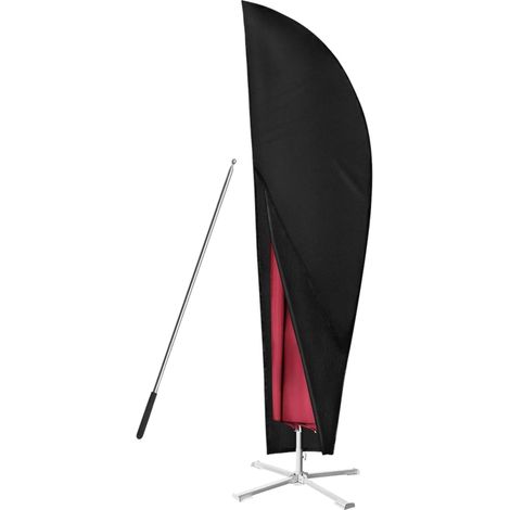 280x30/81/45cm Couverture De Parasol En 420D Oxford, Housse De Protection Pour Parasol Avec Fermeture Éclair,housse De Parasol Déporté Étanche (1/5)