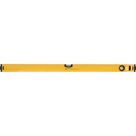 TrendLine Wasserwaage 100cm Aluminium 2 Libellen Waage Aufhängevorrichtung