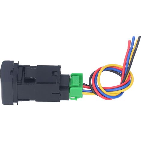 Interrupteur antibrouillard avant TS‑10 IP67 avec câble ABS, compatible Toyota Camry (1/5)