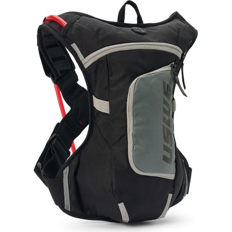Sacoche USWE Camel Moto Hydro 4 Carbone Noir, pour moto/vélo, capacité 3 L (sac à dos 4 L + poche à eau 3 L), remplace USWE2043401 (1/4)