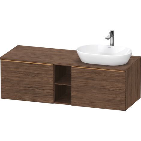 Duravit D-Neo Meuble sous-lavabo en console suspendu (découpe à