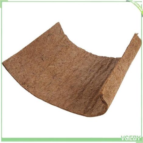 Tapis en fibre de coco - FAFEICY - 80×40 cm - Absorbant - Convient pour reptiles & amphibiens - Durable (1/5)