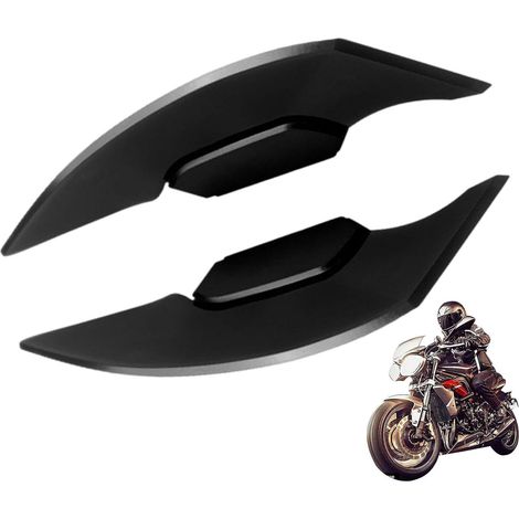 Motorrad-Windflügel, universelle Motorrad-Flügelspoiler, Universal-Modifikationszubehör, für Motorrad, Roller, Motorrad-Dekoration, Zubehör (1/5)