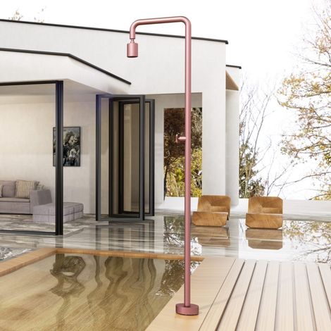 Imex -  Ducha Piscina Exterior Acero S.316 Para Rosa Serie  Pool