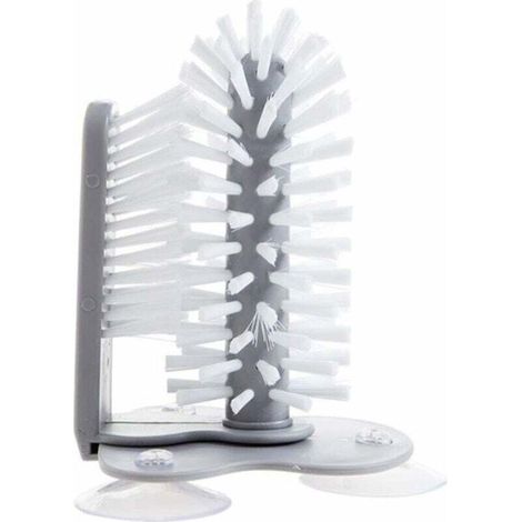 Nettoyage Boîteille D'Eau Brosse Verre Laveuse Brosse De Nettoyage Coupe Du Verre De La Laveuse Avec Aspiration De Base Pour Brosse Coupe De Verre-Fei Yu (1/4)