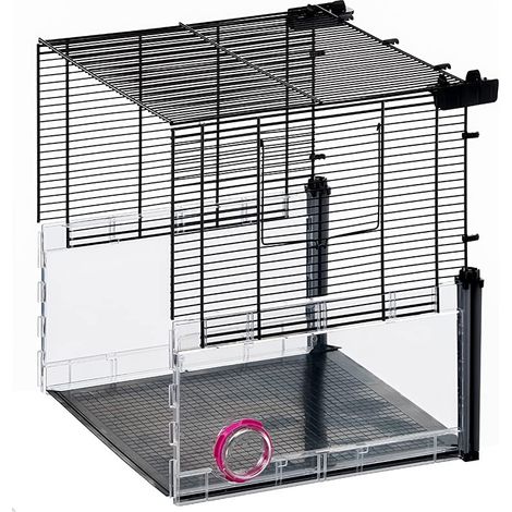 Ferplast Estensione per Gabbia Criceto, Gabbia Topolini MULTIPLA HAMSTER, Base, in Metallo e Plastica Riciclata (1/3)