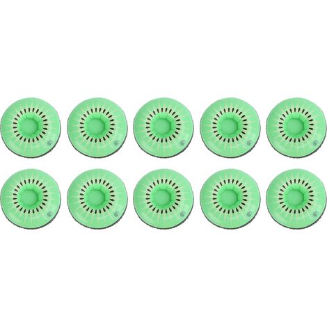 10 pièces Flotteurs Porte-gobelets Réutilisables pour Piscine, Décoration de Fête Thématique Fruits (1/5)