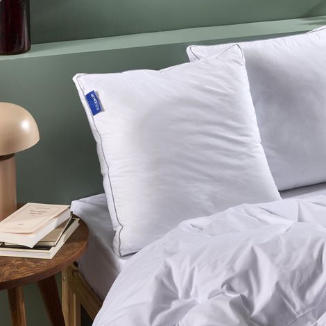 Oreiller Ultra Moelleux coton qualité percale - 65x65cm (1/3)