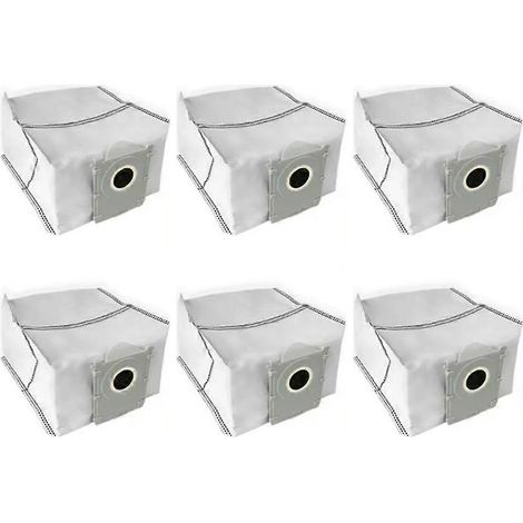 Lot de 6 sacs à poussière pour aspirateur Ecovacs Deebot X9 Pro Omni / X9 Pro - Pièces détachées - Grande capacité (1/5)
