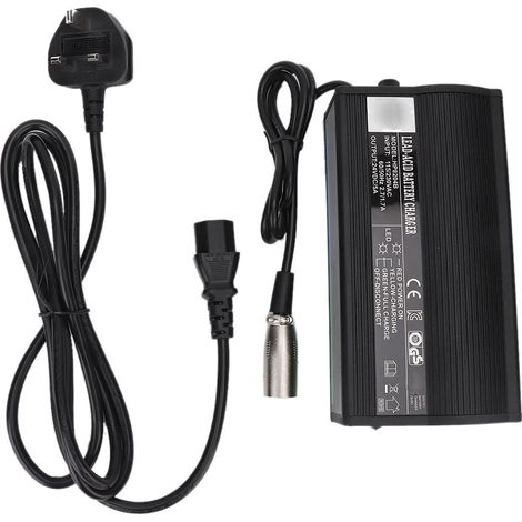 Chargeur pour scooter de mobilité électrique, bloc d'alimentation 115-230V avec fiche UK, accessoire de recharge. (1/5)