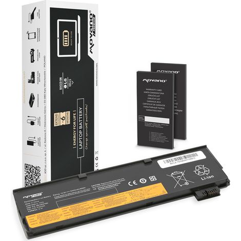 Batterie pour Lenovo ThinkPad T470 T570 5200mAh (1/5)