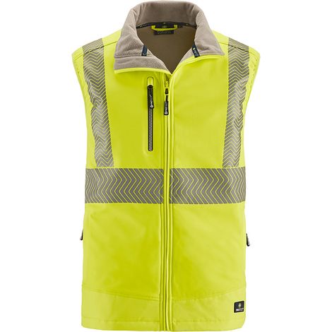 4PROTECT® Warnschutz-Softshellweste PARAMUS Leuchtgelb Reflex 3425-M (1/5)