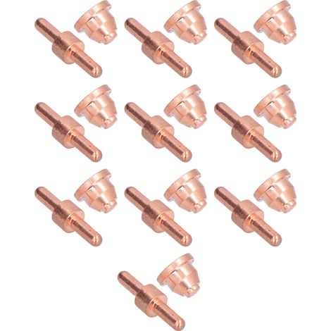 10 Pièces Électrodes et Buses pour Torche Plasma TH50 - Kit Consommables ZHONGHUAN (1/5)