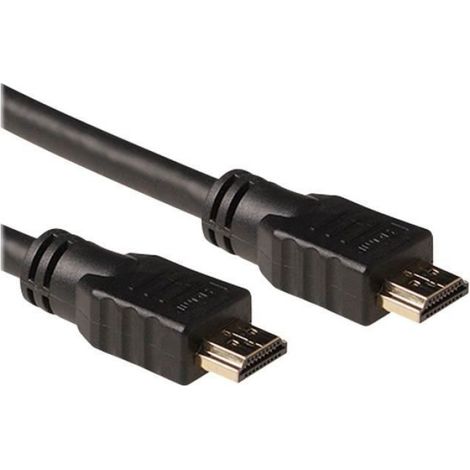 Câble HDMI avec câble Ethernet Ewent - 3m - triple blindage - support 4K