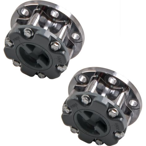 Maxpeedingrods – Moyeu de roue libre 2x pour Mitsubishi Triton Pajero – 28 splines – Zinc allié – Hub Locking manuel pour off-road (1/5)
