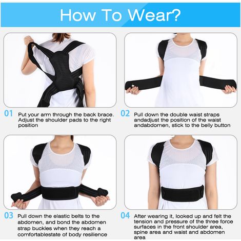 Correcteur de Posture pour Enfants, Soutien Dorsal pour Adolescent, Amélioration de la Posture (1/5)