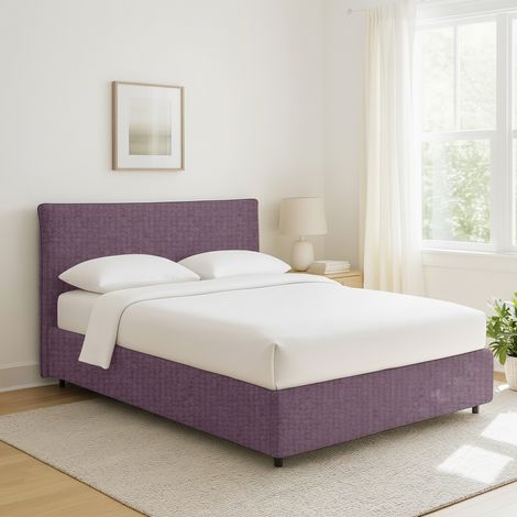 Cama Individual Staines, Desenfundable, Made in Italy, Violeta Lila (1/5)