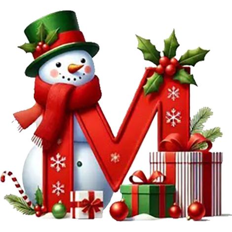 Ornement Lettre - Décoration Arbre De Noël Acrylique - 26 Lettres Majuscules - Ornement Accroche Pour Intérieur Extérieur - Lot Complet ×26 (1/2)