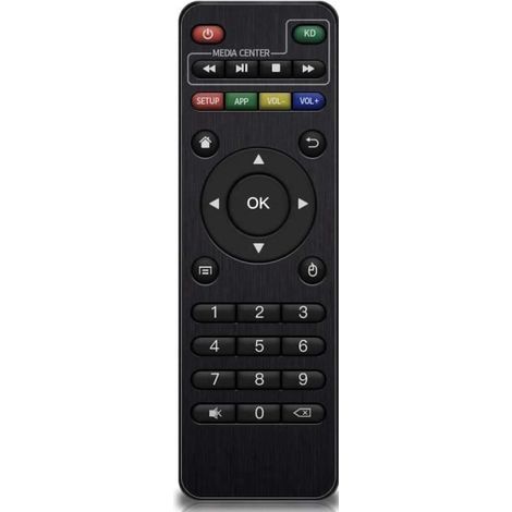 Télécommande Sans Fil 2,4 GHz - Pour Android TV Box - Portée 10 M - Compatible X96 Mini S9 Pro S9mini - 1 Pièce (1/5)